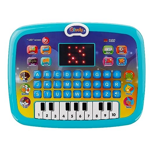Kidsgallerynx | Kids Laptop Tablet Computer with Music and Fun Activities, Engaging Learning Toy for Toddlers| Ideal Educational Laptop with Games, Colorful