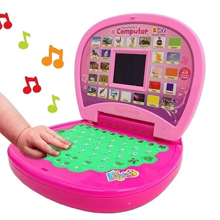 Kidsgallerynx |  Educational Computer Mini Educational Laptop Toy with LED Display for Kids