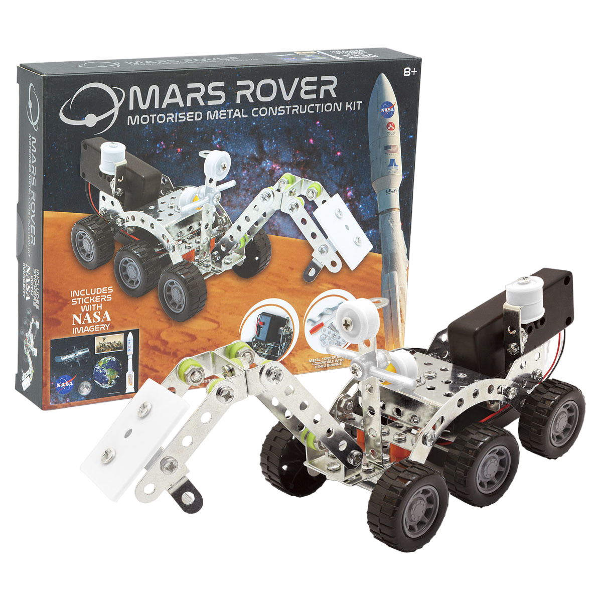 Kidsgallerynx | NASA Mars Rover Metal Construction Kit