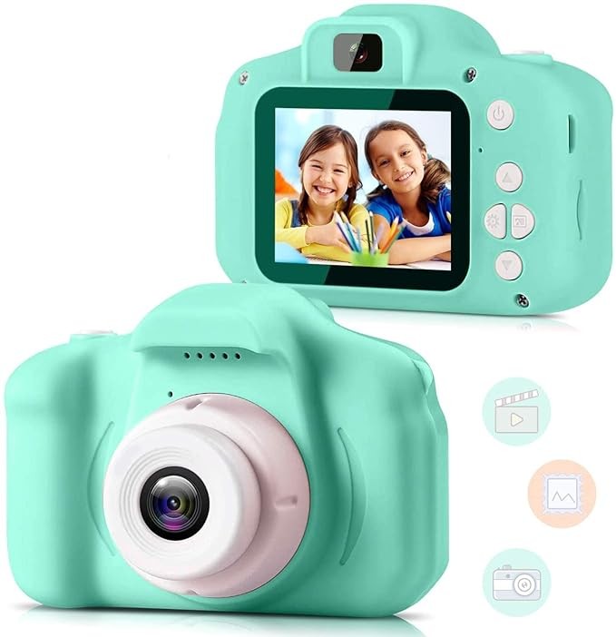 Kidsgallerynx | Kids Camera for Girls Boys, Kids Selfie Camera Toy 13MP 1080P HD Digital Video Camera for Toddler, Christmas Birthday Gifts for 3-10 Years Old Children (Multicolor)