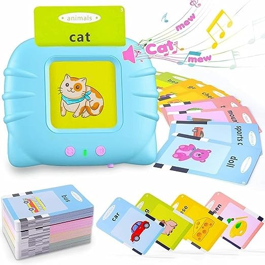 Kidsgallerynx | Learning Talking Flash Cards for 2 Year Old Kids Boys Girls Baby Montessori Toys