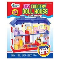 mamma mia toy my little doll house -24 pcs. (Multi color)