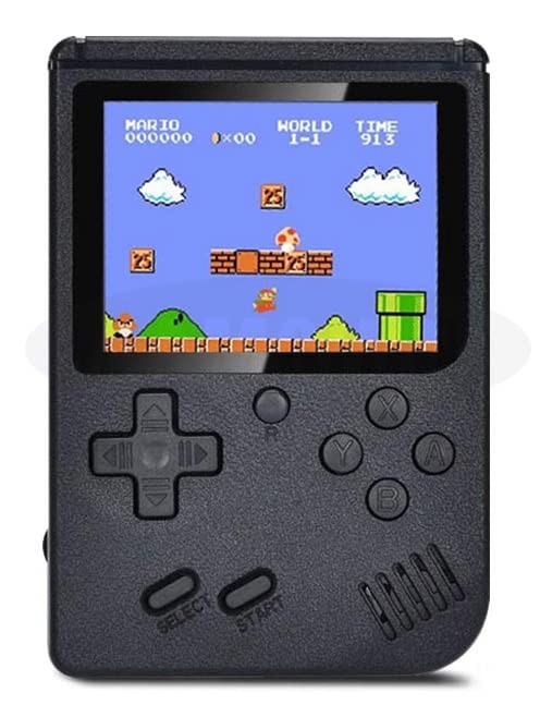 Kidsgallerynx | Handheld Video Game Console, Retro Mini Game with 400 Classic Sup Game TV Compatible for Kids, Rechargeable 8 Bit Classic – Colour and Design as per Stock