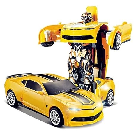 Kidsgallerynx |  2in1 Transform Robot Car Toy with Sound for Kids