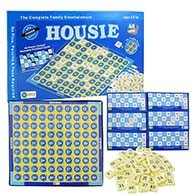 Ekta Housie Board Game with 48 Reusable Cards & Tile Fixable Board Game