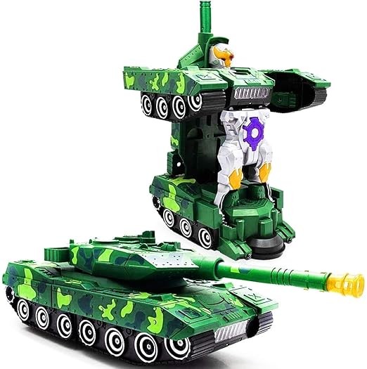 Kidsgallerynx | Deformation Combat Electronic Robot Car Tank Deformation Robot