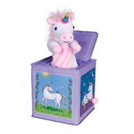 Kidsgallerynx | Jack Rabbit Creations Unicorn Jack in The Box Toy