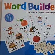 EKTA Word Builder 2 in 1 Matching Letter Game I Kids 6+ Years and Above